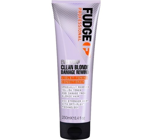 Fudge Everyday Day Clean Blonde  Damage Rewind Violet Conditioner 250ml