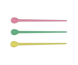 Sibel Plastic Pennetjes Gekleurd 20 stuks