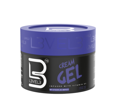 LEVEL3 Cream Gel - Glanzende Haar gel 250ml