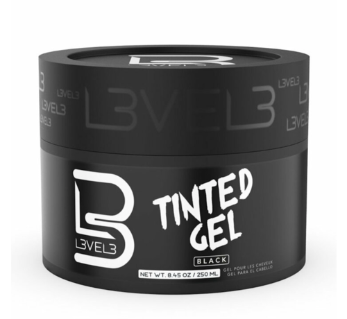 LEVEL3 Tinted Gel Black 250ml