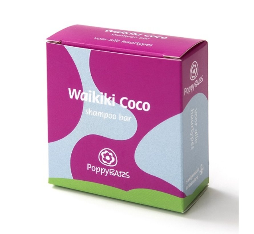 Shampoo Bar Droge Hoofdhuid - Waikiki Coco 60gr