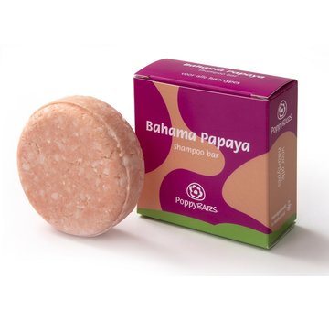 POPPYBARS Shampoo Bar Droog Haar -Bahama Papaya 60gr