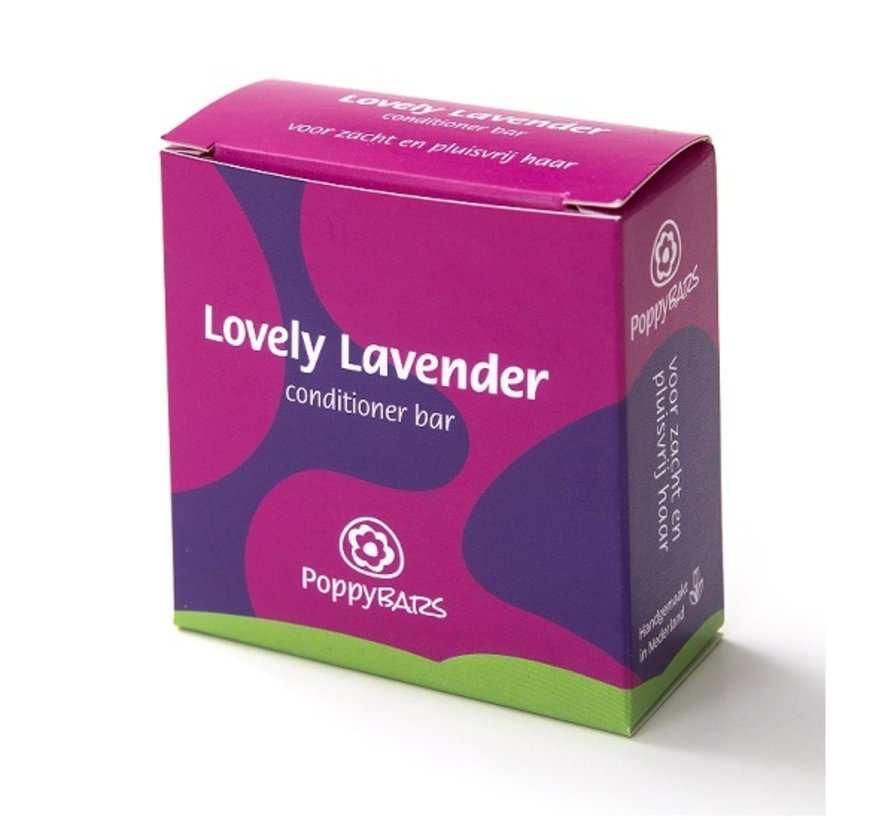 Conditioner Bar Zilver - Lovely Lavender 60gr