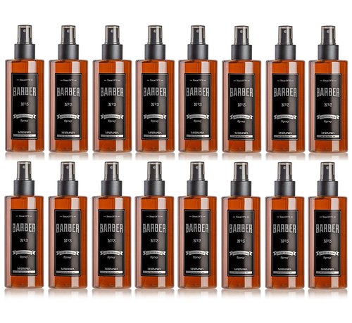 MARMARA BARBER Cologne NO3. Bruin 250ml Spray Bottle - BOX 16 STUKS