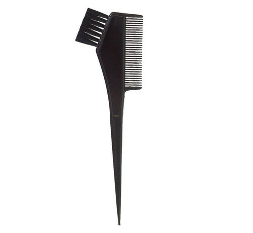 Comair Black Comb + Verf Penseelkam  Plastic Punt