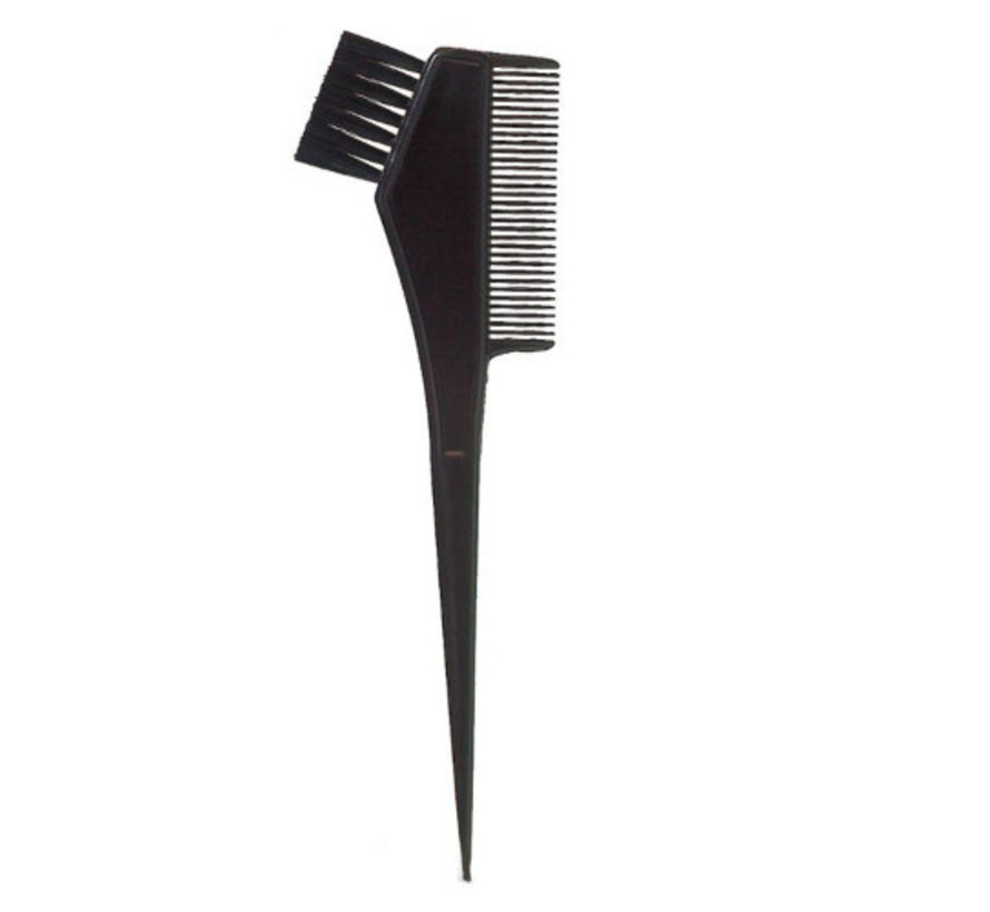 Black Comb + Verf Penseelkam  Plastic Punt