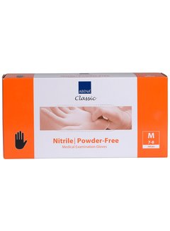 Abena Handschoenen Nitrile Zwart Maat M Poedervrij