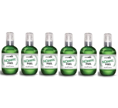 Lisap Milano Disinfectant Gel 100ml - Doos - 6 STUKS