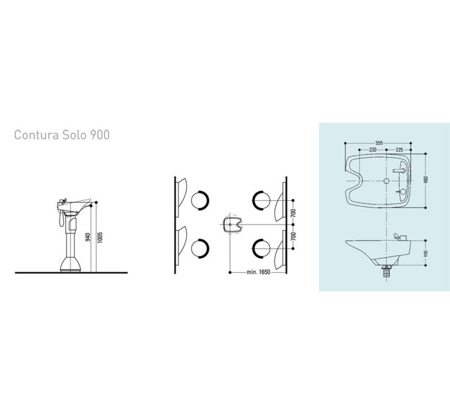 Contura Solo Plus Waszuil. (360°)