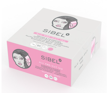 Sibel Alu Pre-Cut Folie PINK 300 Stuks 27x12cm