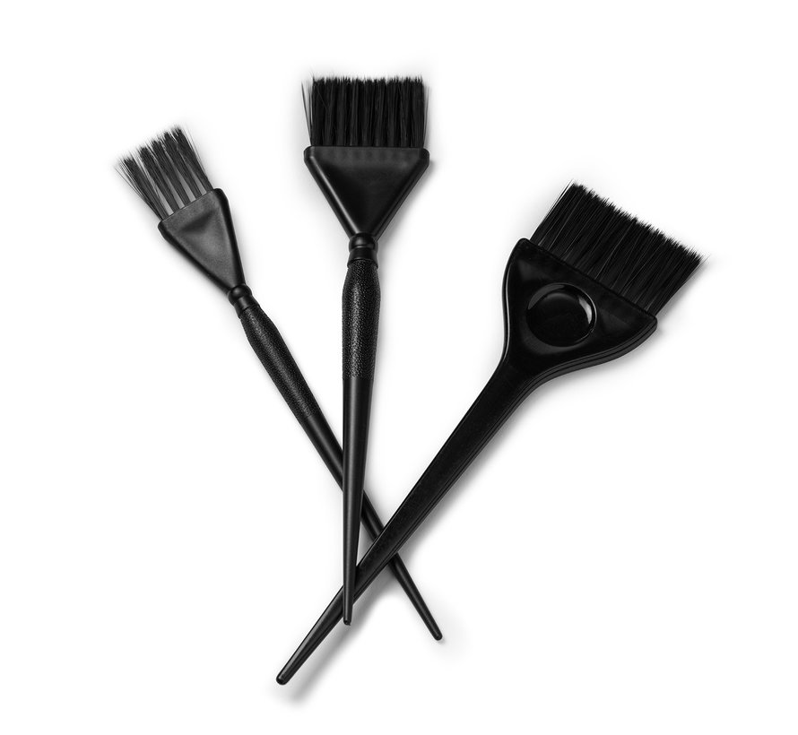 Balayage Brushes Verfkwasten Set - 3 Stuks