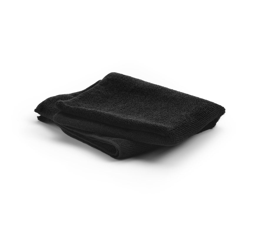 Microfiber Handdoek Zwart 50x90 cm - 10 Stuks