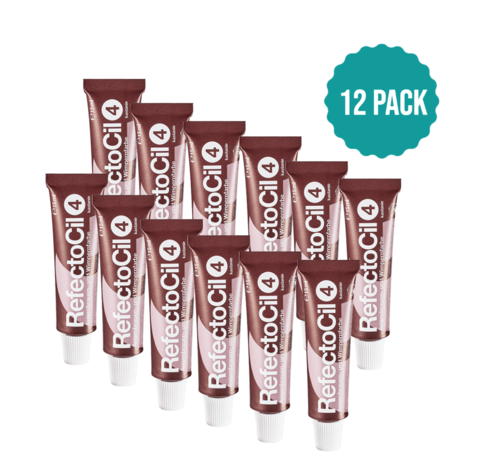 Refectocil  Wimperverf nr 4 Kastanje 12-Pack