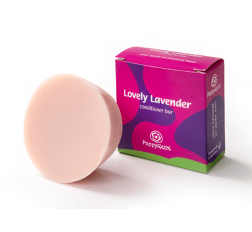 POPPYBARS Conditioner Bar Zilver - Lovely Lavender 60gr