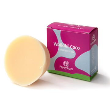 POPPYBARS Conditioner Bar Droge Hoofdhuid - Waikiki Coco 60gr