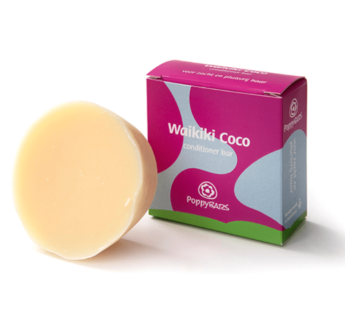 POPPYBARS Conditioner Bar Droge Hoofdhuid - Waikiki Coco 60gr