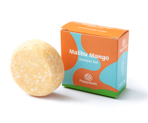 POPPYBARS Shampoo Bar Krullend Haar - Malibu Mango 60g