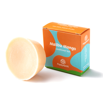 POPPYBARS Conditioner Bar Krullend Haar - Malibu Mango 60g