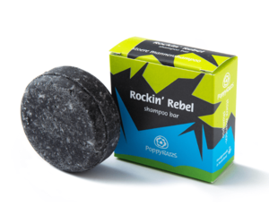 POPPYBARS Mannen Shampoo Bar Rockin' Rebel 60g