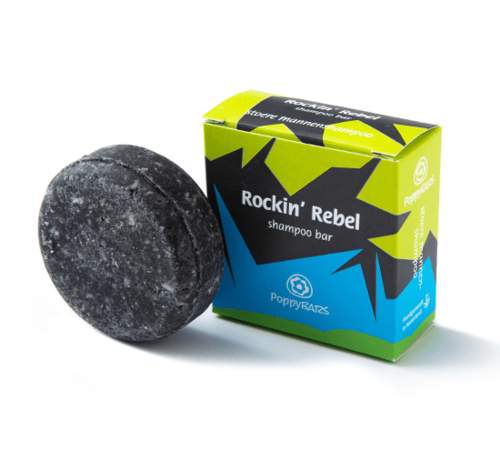 POPPYBARS Mannen Shampoo Bar Rockin' Rebel 60g