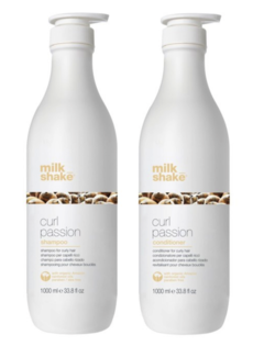 Milkshake Curl Passion Set Shampoo 1000ml + Conditioner 1000ml