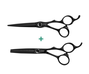 E-Kwip Kuro Kappersscharen Set Black