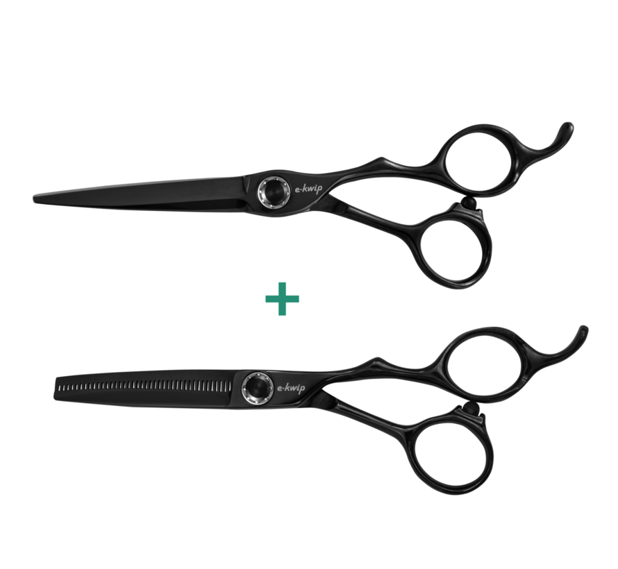 Kuro Kappersscharen Set Black