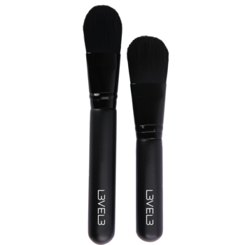 LEVEL3 2 Stuks Face Mask Brush Set