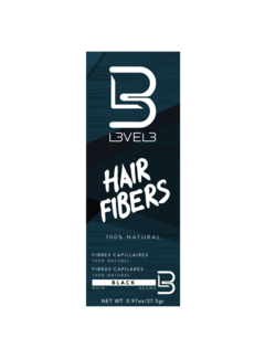 LEVEL3 BLACK Hair Fibers