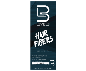LEVEL3 BLACK Hair Fibers