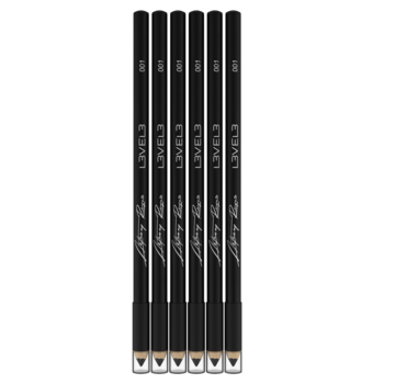 LEVEL3 - 6 Stuks Liner Pencils BLACK