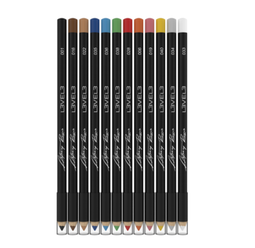 LEVEL3 - 12 Stuks Liner Pencils ASSORTED COLORS