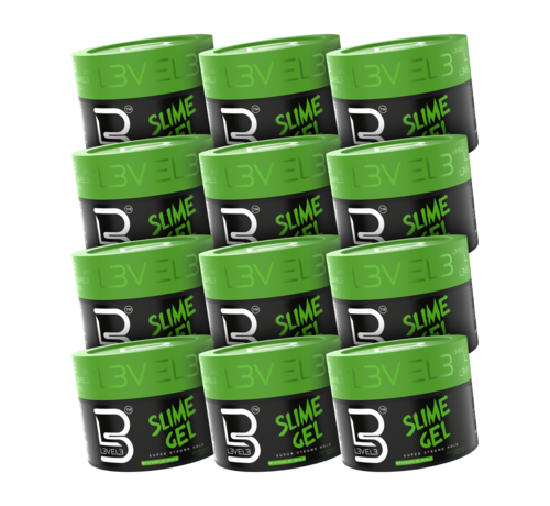 LEVEL3 Slime Gel 250ml - 12 STUKS