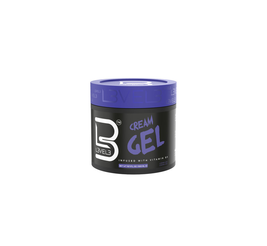 Cream Gel - Glanzende Haar gel 500ml  - 16 STUKS
