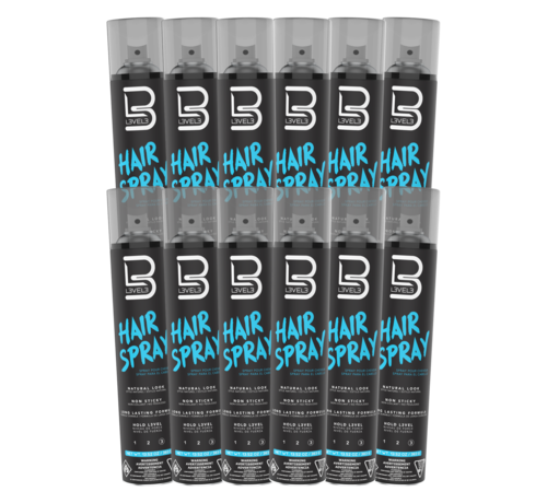 LEVEL3 Hairspray 383 Gr. - 12 STUKS