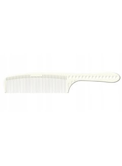 JRL Barbering Kam 7,6" Tondeusekam Wit