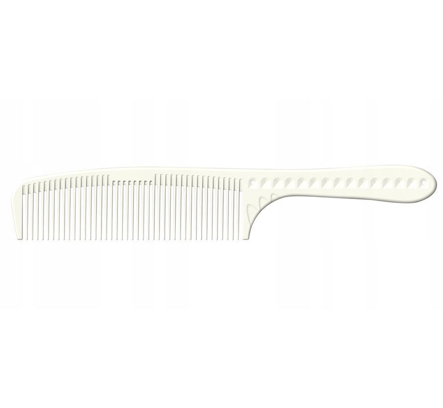 Barbering Kam 7,6" Tondeusekam Wit