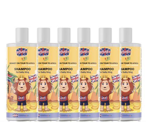 RONNEY Kids Shampoo Baby King 300ml  - 6 STUKS