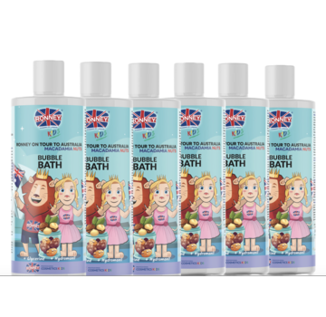 RONNEY Bubble Bath. Badlotion met Koekjes geur 300ml - 6 STUKS