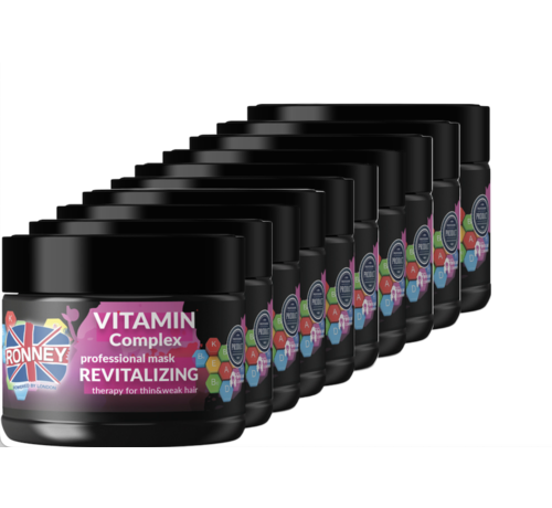 RONNEY Vitamin Complex Revitalizing Masker 300ml   - 10 STUKS