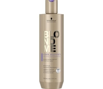 Schwarzkopf BlondMe Cool Blondes Neutralizing Shampoo 300ml