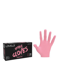 LEVEL3 Nitrile Gloves  Pink