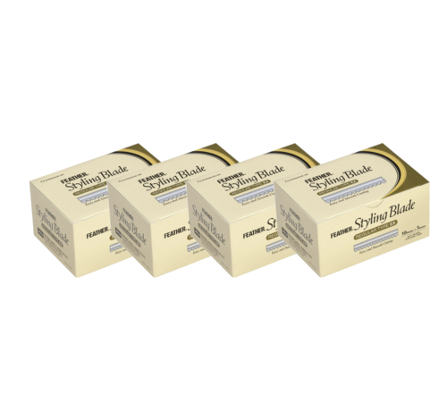 Feather Styling Blades Navulmesjes 50 stuks - Per 4 STUKS