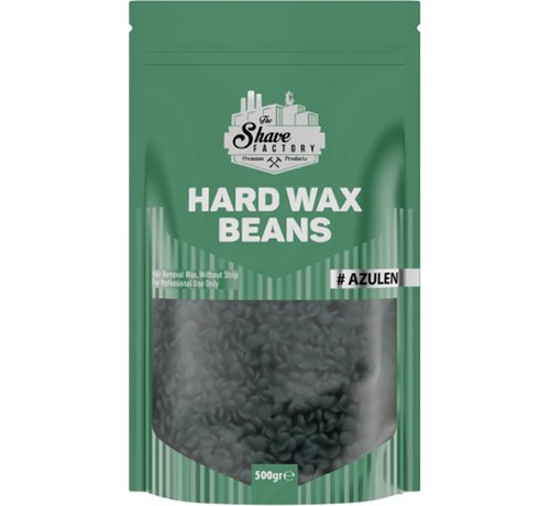 The Shave Factory Hot Wax Beans Green Azulen 500g