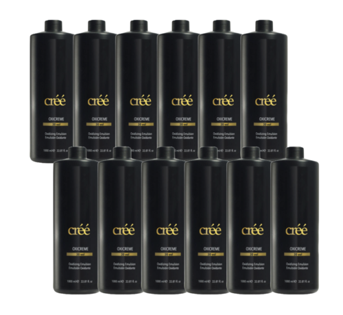 Créé Professional Oxi Creme 1000ml - 9% 12 STUKS