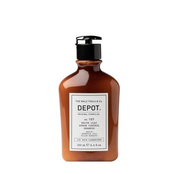 DEPOT N0.107 White Clay Sebum Control Shampoo 250ml