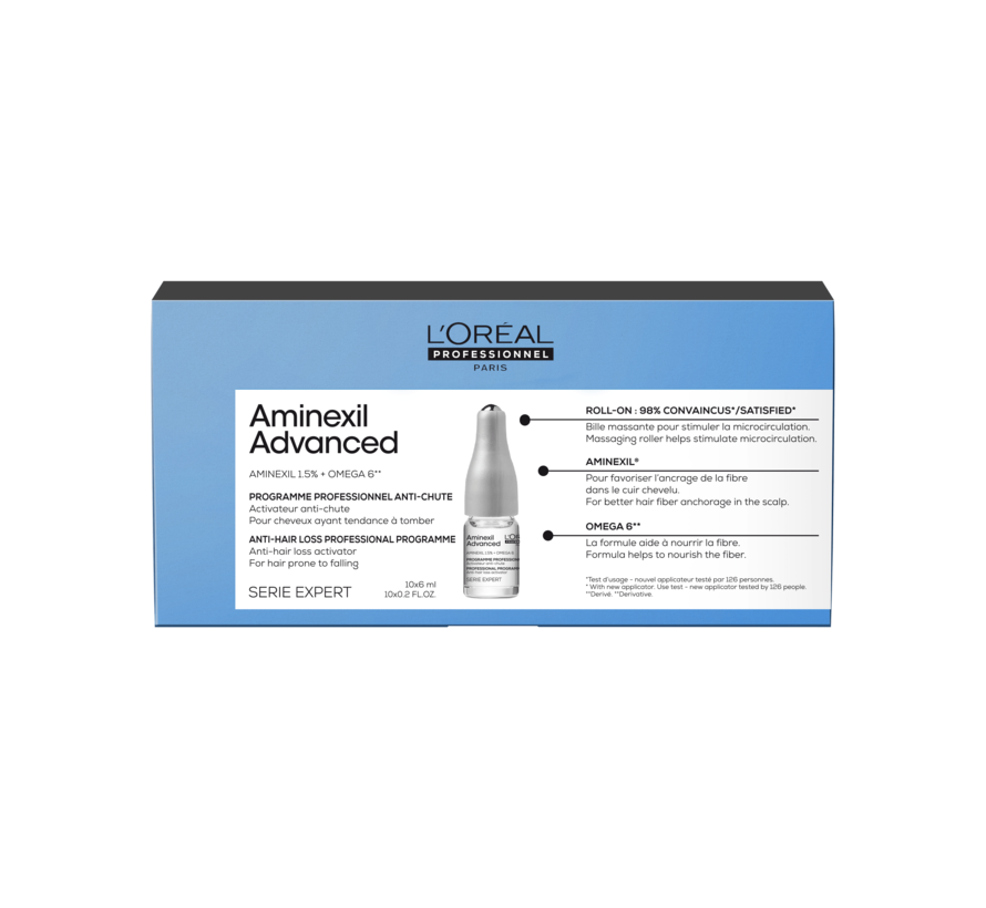 Aminexil Advanced Anti-hair loss activator 10x6 ml