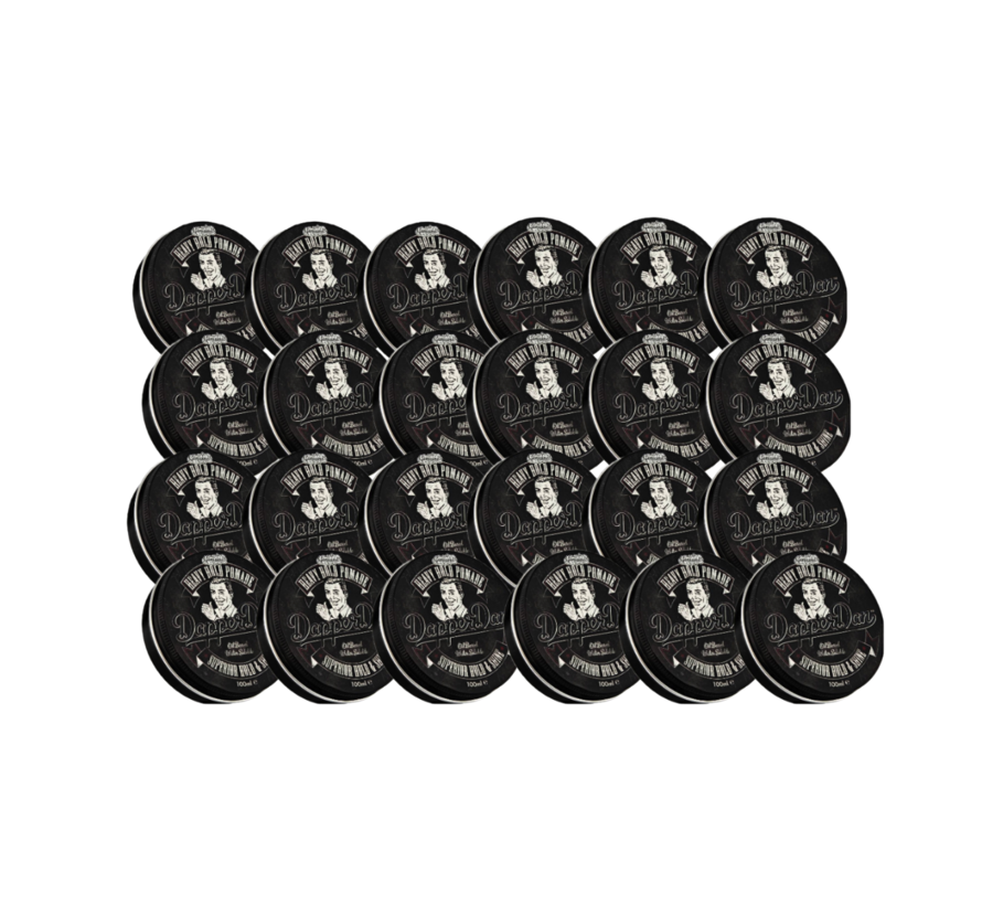 Heavy Hold Pomade 100ml - 24 Stuks