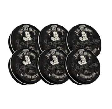 Dapper Dan Heavy Hold Pomade 100ml - 6 Stuks