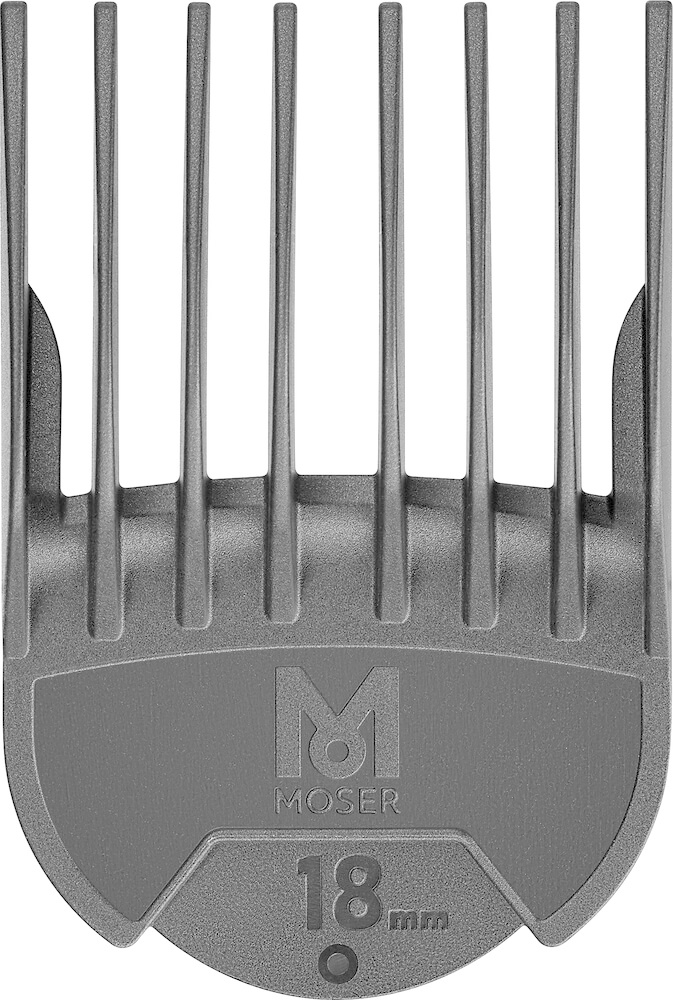 Moser Opzetkam nr.6 (18mm) Zwart van robuust plastic nu kopen?